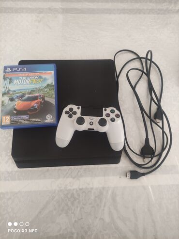 Elektronika: PS4 Slim oyun konsolu paketi 1TB Yadaş Daxildir: - Sony PlayStation 4