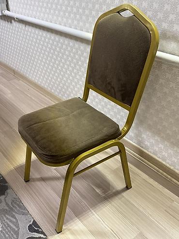 Стулья, табуретки: Банкетный стул с мягкой спинкой и сиденьем. 7шт - Каркас — 1