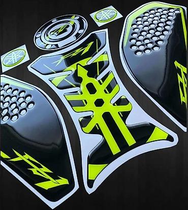 od prilike: 3D Stikeri -YAMAHA FZ1 Komplet protektori Fluo žuta- 1703 📌 Opis: 3D — 3
