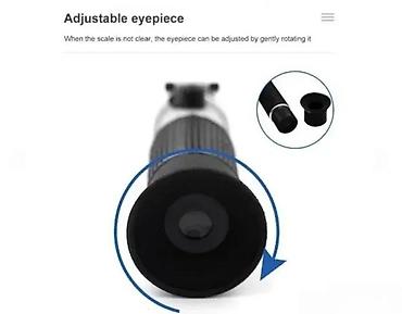 Merači vlage: Ručni refraktometar za med – ATC Specijalizovani optički instrument — 9