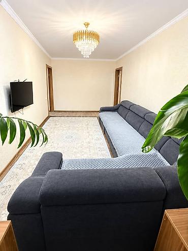 3 комнатная квартира бишкек: 3 комнаты, 58 м², 8 мкр 104 серия, 2 этаж, Свежий ремонт — 2