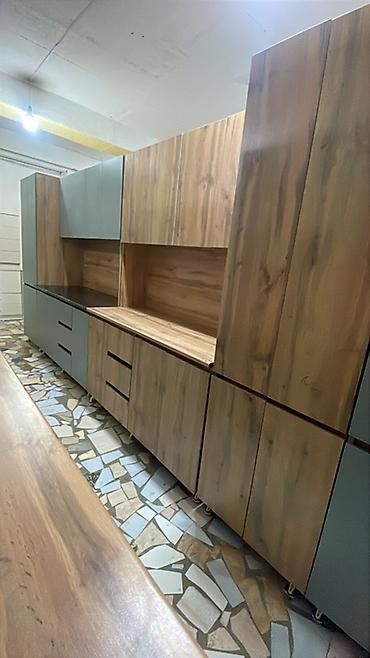 silver kitchen: Кухонные гарнитуры модульные, современные - Комплектация: напольные и — 6