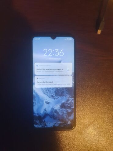 xiaomi redmi note 7 qiymeti kontakt home: Xiaomi Redmi 10A, 64 GB, rəng - Qara, 
 İki sim kartlı, Barmaq izi, Face ID