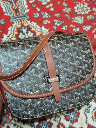 Барсетки: Барсетка / Сумка на ремне Гоярд Goyard Belvedere MM Чёрный