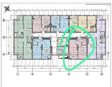 микр джал: 1 комната, 32 м², Нижний Джал (Джал-23) Элитка, 9 этаж, ПСО (под самоотделку) — 2
