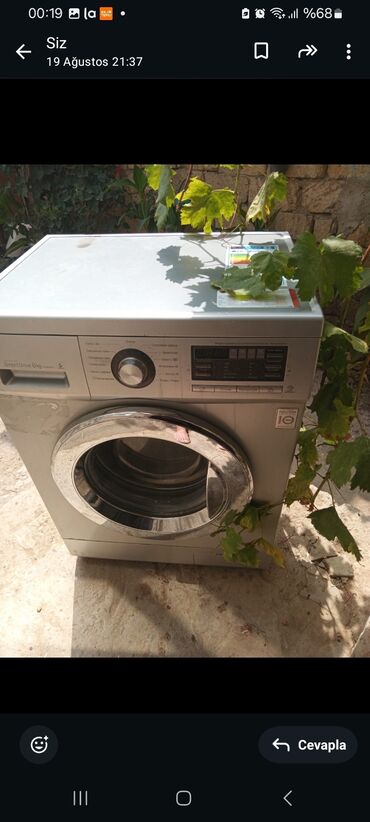продать бу стиральную машину: Paltaryuyan maşın LG, 8 kq, Avtomat, Qurutmasız, Kredit yoxdur