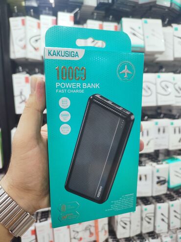 airpods 2 sol: Powerbank 10000 mAh, Yeni