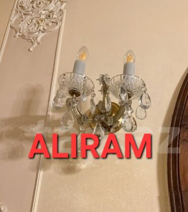 Комнатные растения: Bu şəkildə olan 2 ədəd divar çırağından (bra) axtarıram