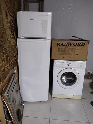 İşlənmiş 2 qapılı Beko Soyuducu Satılır, rəng - Ağ