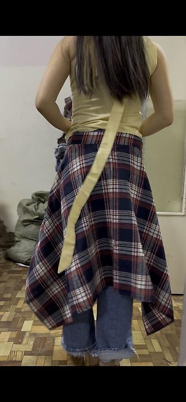 Костюмы с юбкой: Костюм с юбкой, Модель юбки: Плиссе, Мини, Топ, Made in KG, S, M — 8