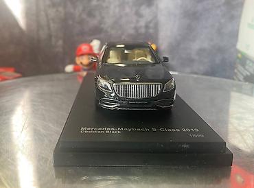 Avtomobil modelləri: Коллекционная модель Mercedes-Maybach S-class X222 obsidian black 2019 — 28