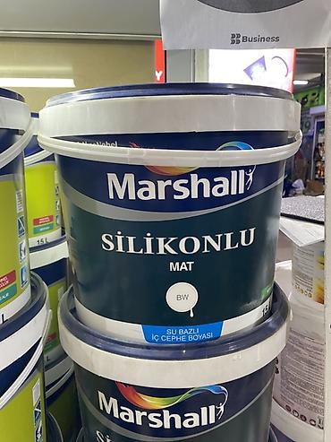 Краска для внутренних работ Marshall Silikonlu MAT - Тип
