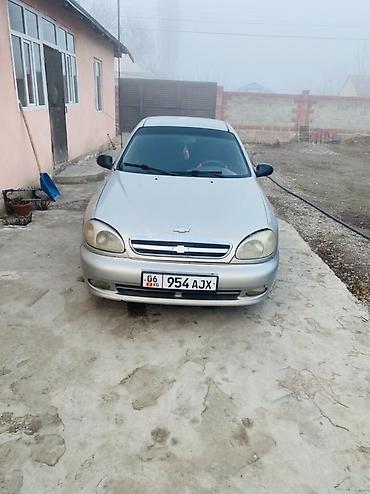 даево матиз 1: Chevrolet Lanos: 2008 г., 1.5 л, Кол менен иштөөчү, Бензин, Седан — 1