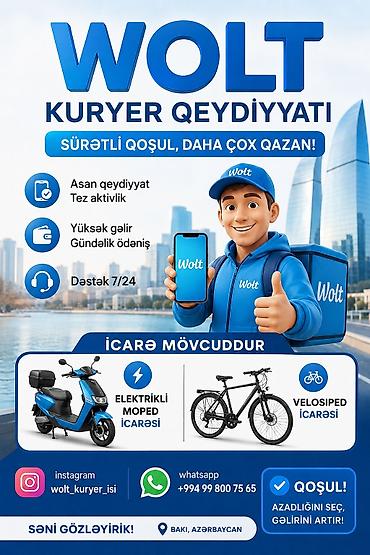 bakı qebele avtobus: Sürücü-kuryer tələb olunur, Nəqliyyat təmin edilir, Gündəlik ödəniş, Təcrübəsiz — 1