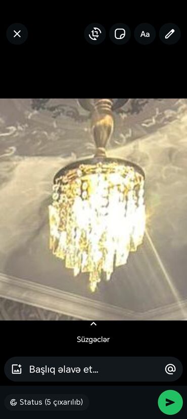 Çilçıraqlar: Çılçıraq, 10 və daha çox lampa, Metal