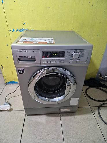 candy paltaryuyan: Paltaryuyan maşın Daewoo, 8 kq, İşlənmiş, Avtomat, Qurutma var, Kredit yoxdur, Pulsuz çatdırılma — 1