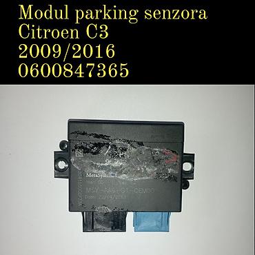 msr x6: Modul parking senzora za Citroën C3 - Namenjeno za modele: Citroën C3 — 1