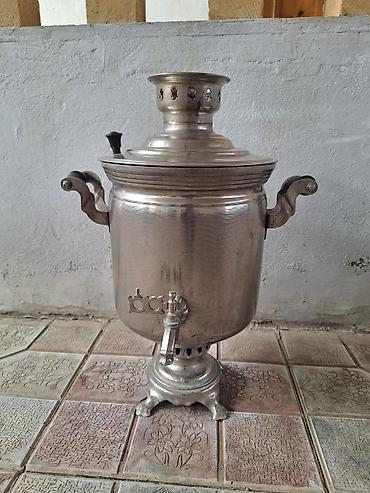 Samovarlar: İşlənmiş Od Samovar, 7 l, Ünvandan götürmə — 1