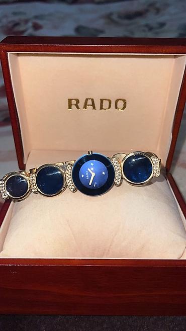 Aksesuarlar: RADO qadın qol saatı – orijinal qutusu ilə - Korpus və qolbaq: qızılı — 1