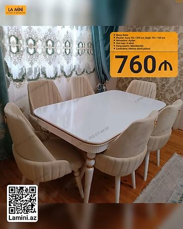 Ev və bağ: Masa dəsti – La Mini - Mexanizm: açılan - Ölçülər: açıq 90 × 200 sm — 1
