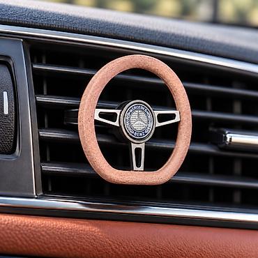 mercedes deflektor: Mercedes-Benz loqolu sükan formalı hava təravətləndiricisi — 2 × 10 ml — 3