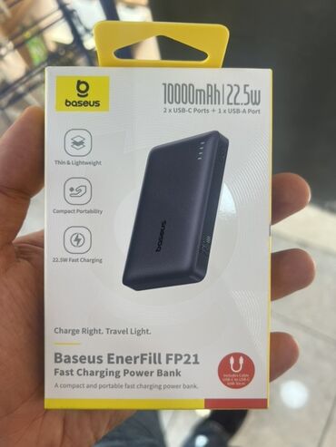 qulaqcı: Powerbank Baseus, 10000 mAh