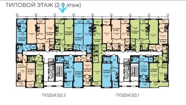 Продажа квартир: 1 комната, 60 м², Элитка, 7 этаж, ПСО (под самоотделку)