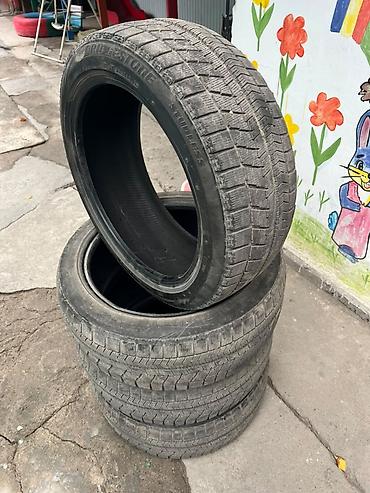 Шины 225 / 45 / R 18, Зима, Б/у, Комплект, Легковые, Япония, Bridgestone