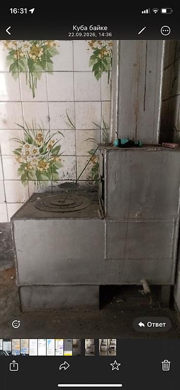 полка на микроволновку: Твердотопливная печь-варочная с плитой и водогрейным баком - — 1