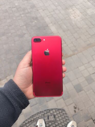 islemir: IPhone 7 Plus, 128 GB, Qırmızı