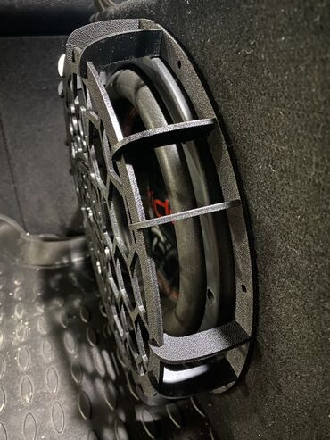 Сабвуферы для авто: Сетки на сабвуфер! Снижение цен! Всего 1500 сом защита саба! Грили - — 2