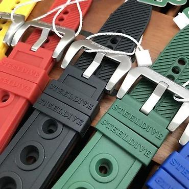 Dodaci za satove: Steeldives SD2201 narukvica za sat - Crna - 20mm / 22mm Opis: Model — 6