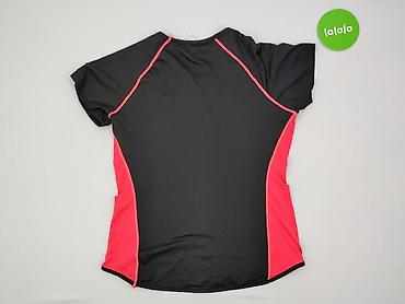 czarne dresy: T-shirt damski, rozmiar M — 3