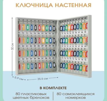 смарт ключи: Ключница KEY-80 предназначена для упорядоченного размещения и защиты