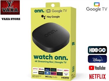 Smart TV bokslar: Yeni Smart TV boks Google TV 2 GB / Google TV, Pulsuz çatdırılma