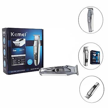 kemei 1787: №: 12908 Məhsulun adı: Saç kəsimi üçün cihaz Kemei KM-5027 Silver — 2
