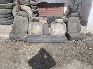 Автозапчасти: Комплект сидений, Ткань, текстиль, ГАЗ Б/у, Оригинал, Россия