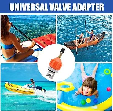 Vodeni sportovi: Univerzalni adapter za pumpu za SUP/čamce/kajake - Adapter za — 4