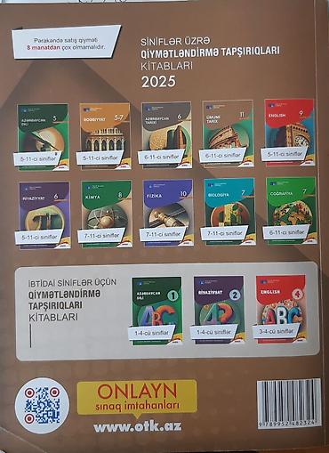 Testlər: Dim Tarix test toplusu 2025, 1ci və 2ci hissə cəmi 12 manat — 4