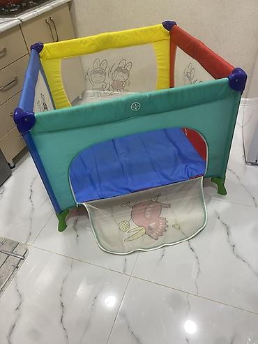 islenmis usaq manejleri: Uşaq üçün oyun çitləri (playpen) - Rəngli, yumşaq parça və möhkəm — 2