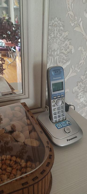simsiz rabitə: Panasonic simsiz ev telefonu + baza stansiyası - Marka/model — 1