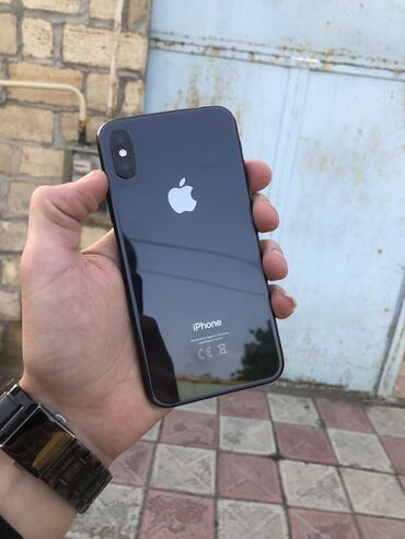 iphone х: IPhone X, 64 ГБ, Черный
