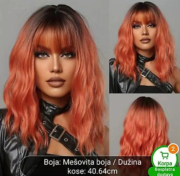 Perike i klipse: Perike – više modela i dužina - Tip: ženske modne perike sa dugim — 44