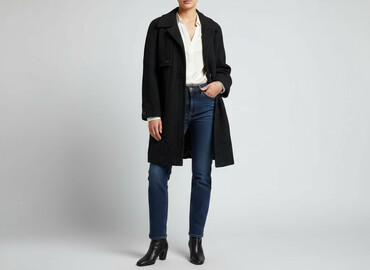 reserved kurtki zimowe młodzieżowe: Women`s trench, size L