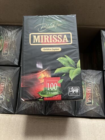 Чай, кофе, напитки: Продаю чёрный чай Mirissa в коробке 15пачек по 100 гр