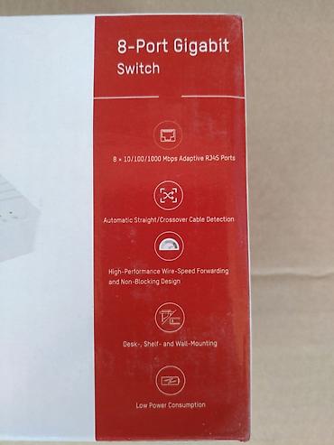 Модемы и сетевое оборудование: HUB Switch HIKVISION DS-3E0508D-E 8-port 10/100/1000Mbps Новый Цена — 2