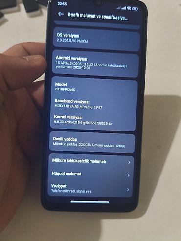 c65: Poco C65, 128 GB, rəng - Göy — 6
