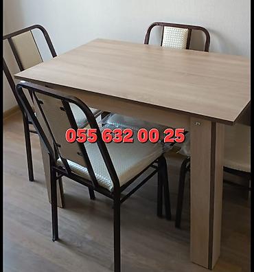 Restoran mebeli: Stol stul dəstənin sexden birbaşa satiş var.modellər coxdur Hər ölçüdə — 10
