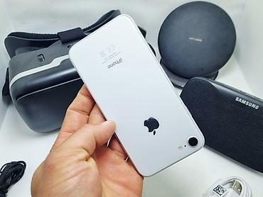 Apple iPhone: IPhone 8, Б/у, 64 ГБ, Белый, Кабель, 100 % — 8