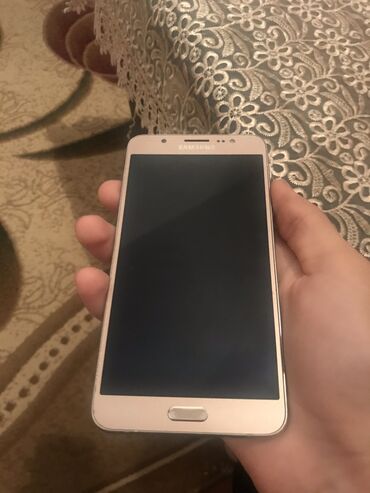 samsung c100: Samsung Galaxy J7 2016, 16 GB, rəng - Qızılı, İki sim kartlı